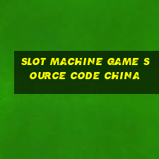 slot machine game source code china