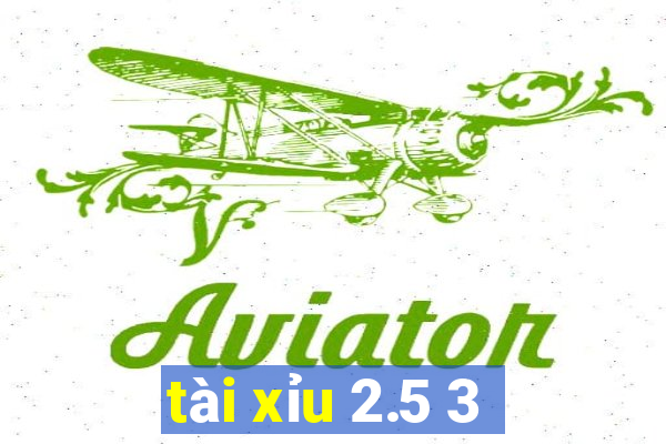 tài xỉu 2.5 3