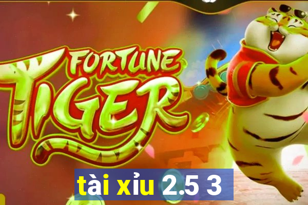 tài xỉu 2.5 3