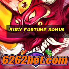 ruby fortune bonus