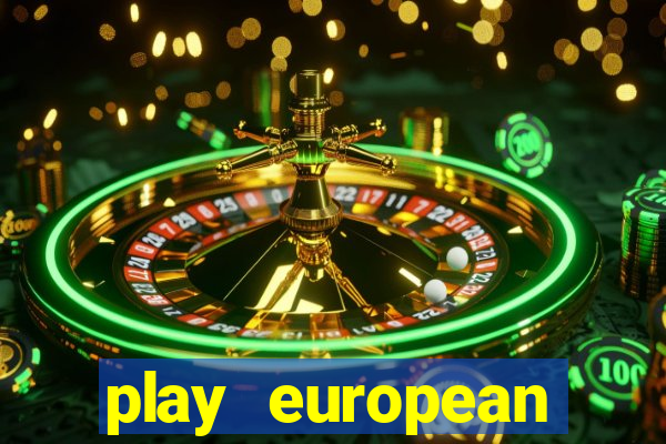 play european roulette online