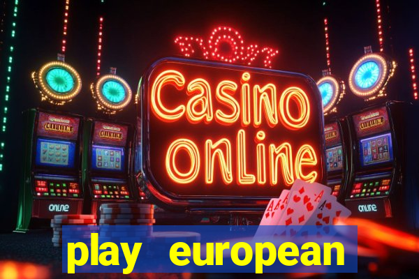 play european roulette online