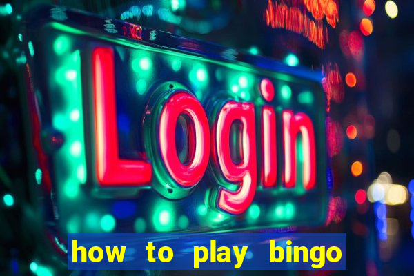 how to play bingo in casino