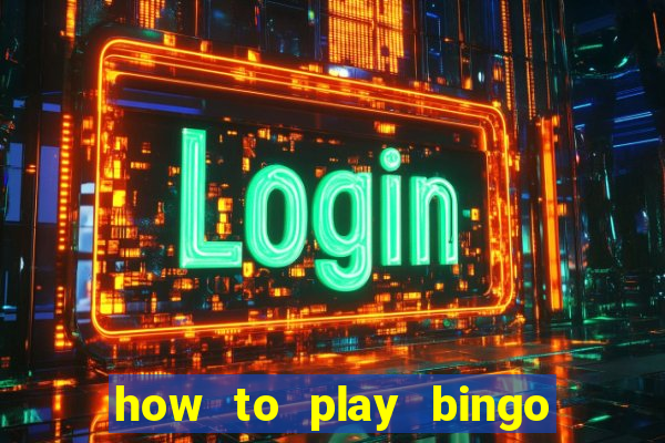 how to play bingo in casino