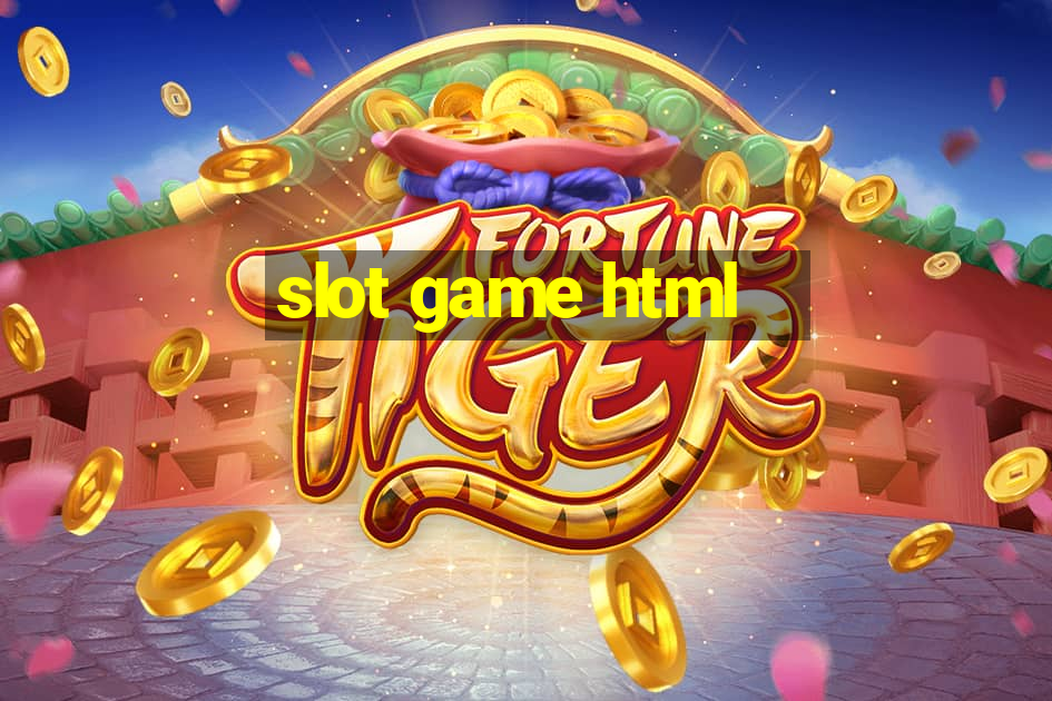 slot game html