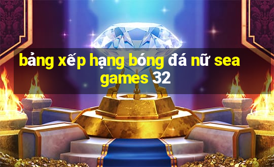 bảng xếp hạng bóng đá nữ sea games 32