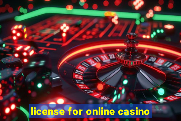 license for online casino