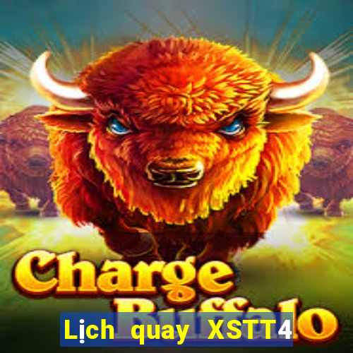 Lịch quay XSTT4 ngày 21