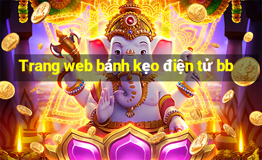 Trang web bánh kẹo điện tử bb