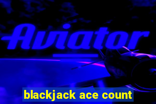 blackjack ace count