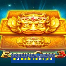 mã code miễn phí