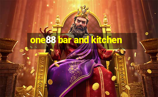 one88 bar and kitchen