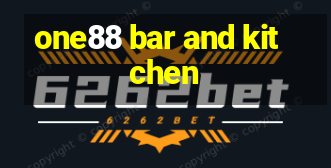 one88 bar and kitchen