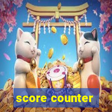 score counter