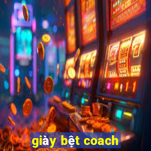 giày bệt coach