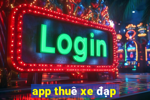 app thuê xe đạp