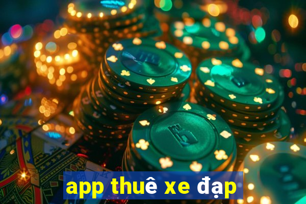 app thuê xe đạp