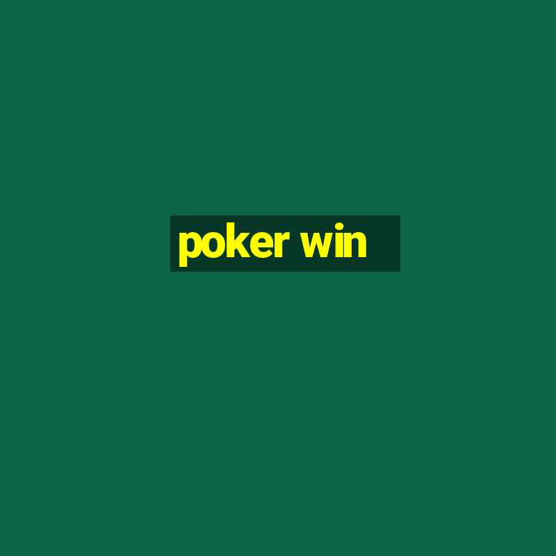 poker win