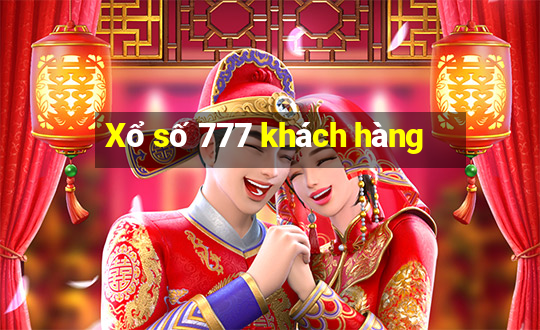 Xổ số 777 khách hàng