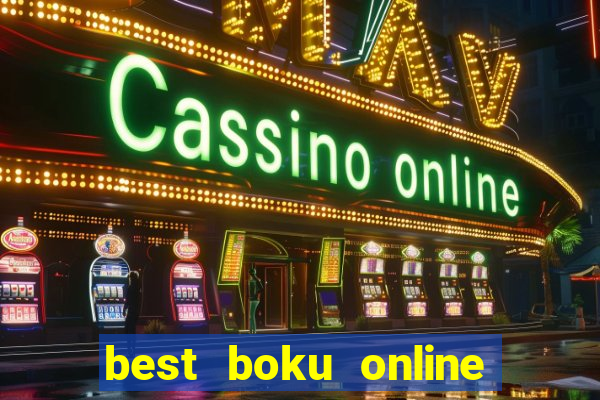 best boku online casino sites