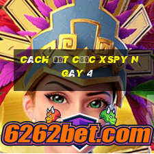 Cách đặt cược XSPY ngày 4