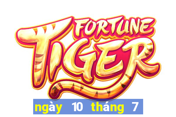 ngày 10 tháng 7 xổ số miền trung