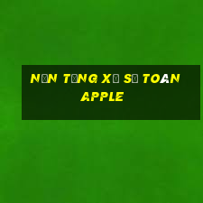 Nền tảng xổ số toàn Apple