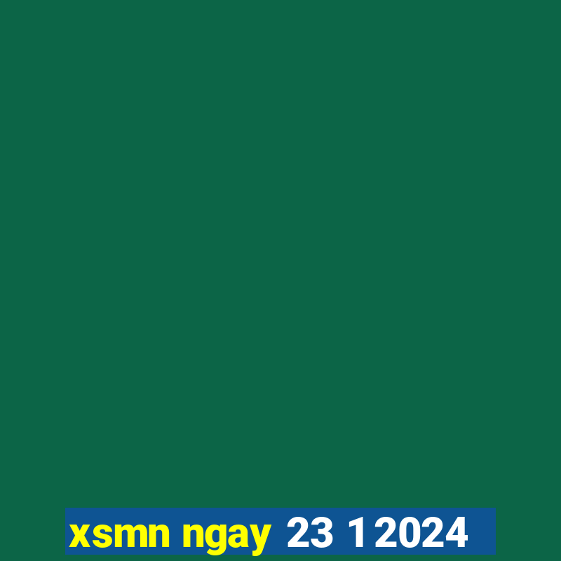 xsmn ngay 23 1 2024