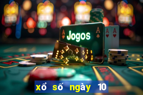 xổ số ngày 10 tháng 8