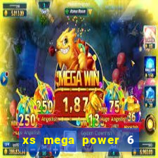 xs mega power 6 55  kqxs power