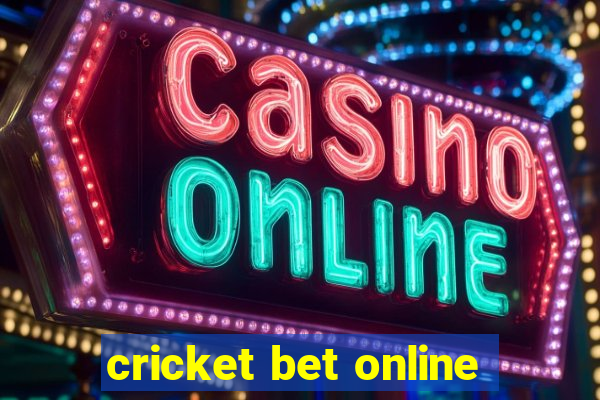 cricket bet online