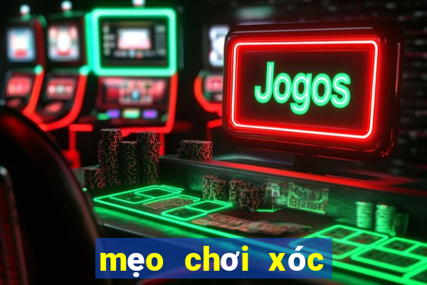 mẹo chơi xóc đĩa trên ku