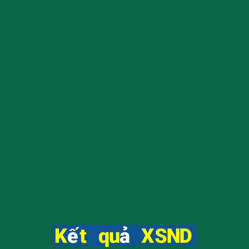 Kết quả XSND ngày thứ năm