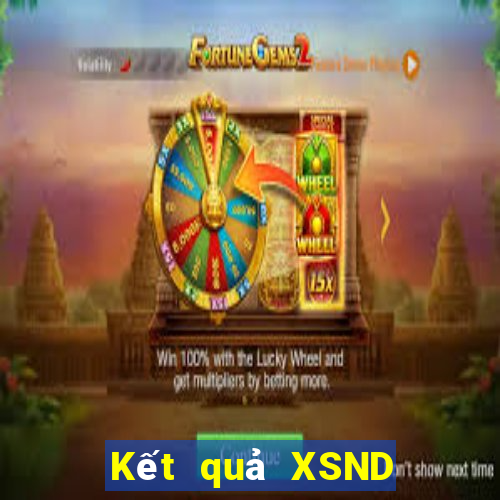 Kết quả XSND ngày thứ năm