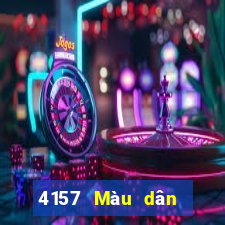 4157 Màu dân làng màu đỏ