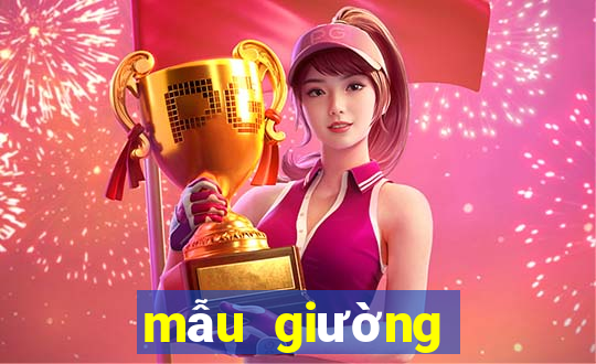 mẫu giường gỗ bệt đẹp