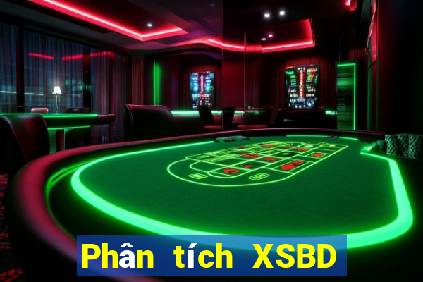 Phân tích XSBD Thứ 4