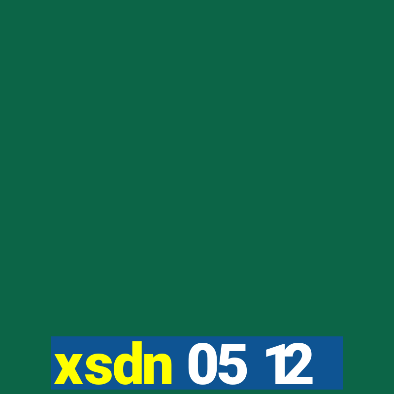 xsdn 05 12