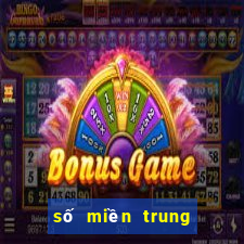 số miền trung hôm nay