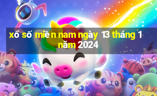 xổ số miền nam ngày 13 tháng 1 năm 2024