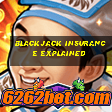 blackjack insurance explained