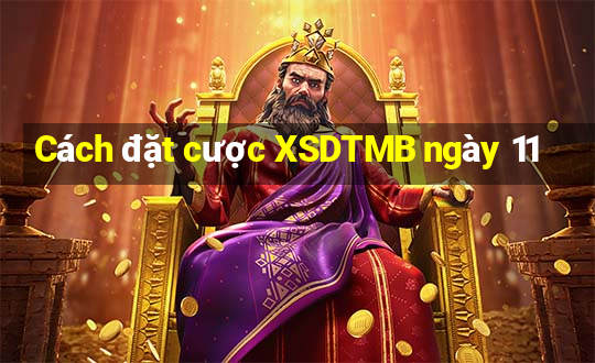 Cách đặt cược XSDTMB ngày 11