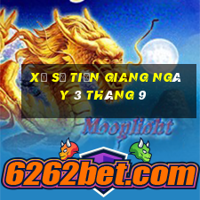 xổ số tiền giang ngày 3 tháng 9