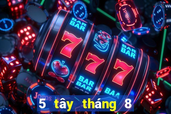 5 tây tháng 8 xổ số miền nam