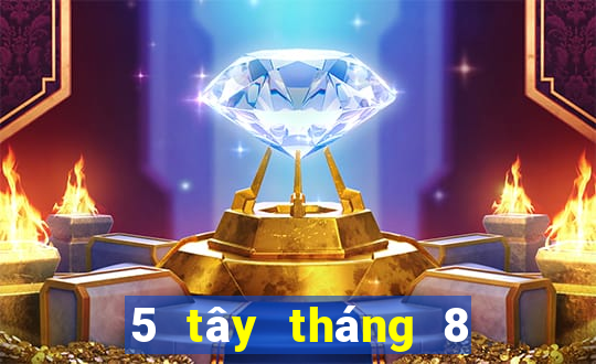 5 tây tháng 8 xổ số miền nam