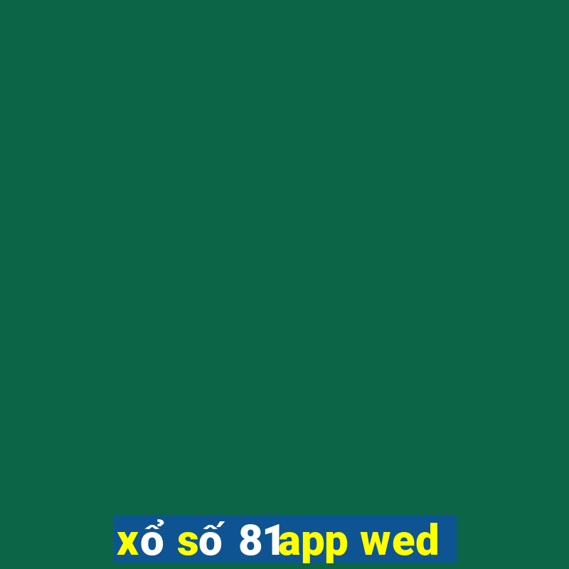 xổ số 81app wed