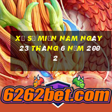 xổ số miền nam ngày 23 tháng 6 năm 2002