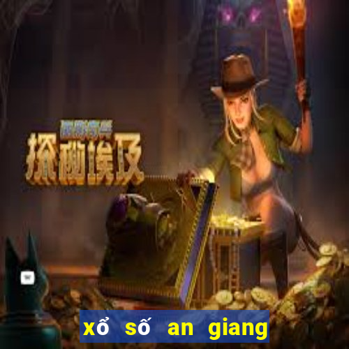 xổ số an giang mùng 4 tháng 4