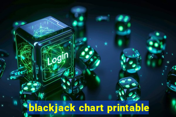 blackjack chart printable