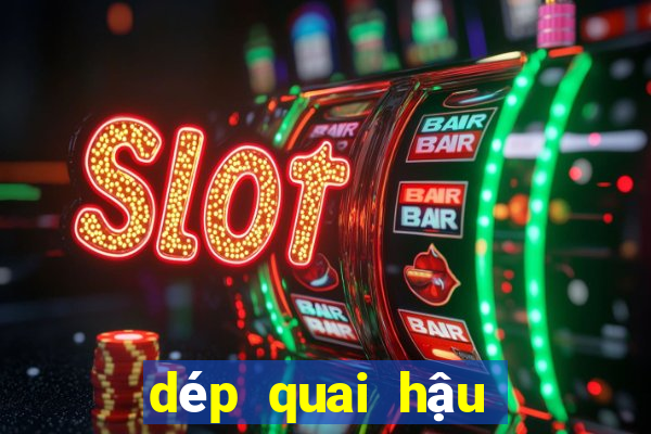 dép quai hậu đế bệt